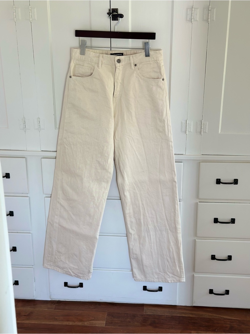 Pool House New York Tokyo Straight Wide Jeans